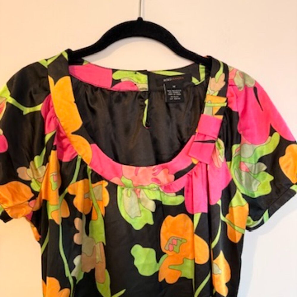 BCBG Maxazria Floral Dress, Size M - Picture 5 of 6